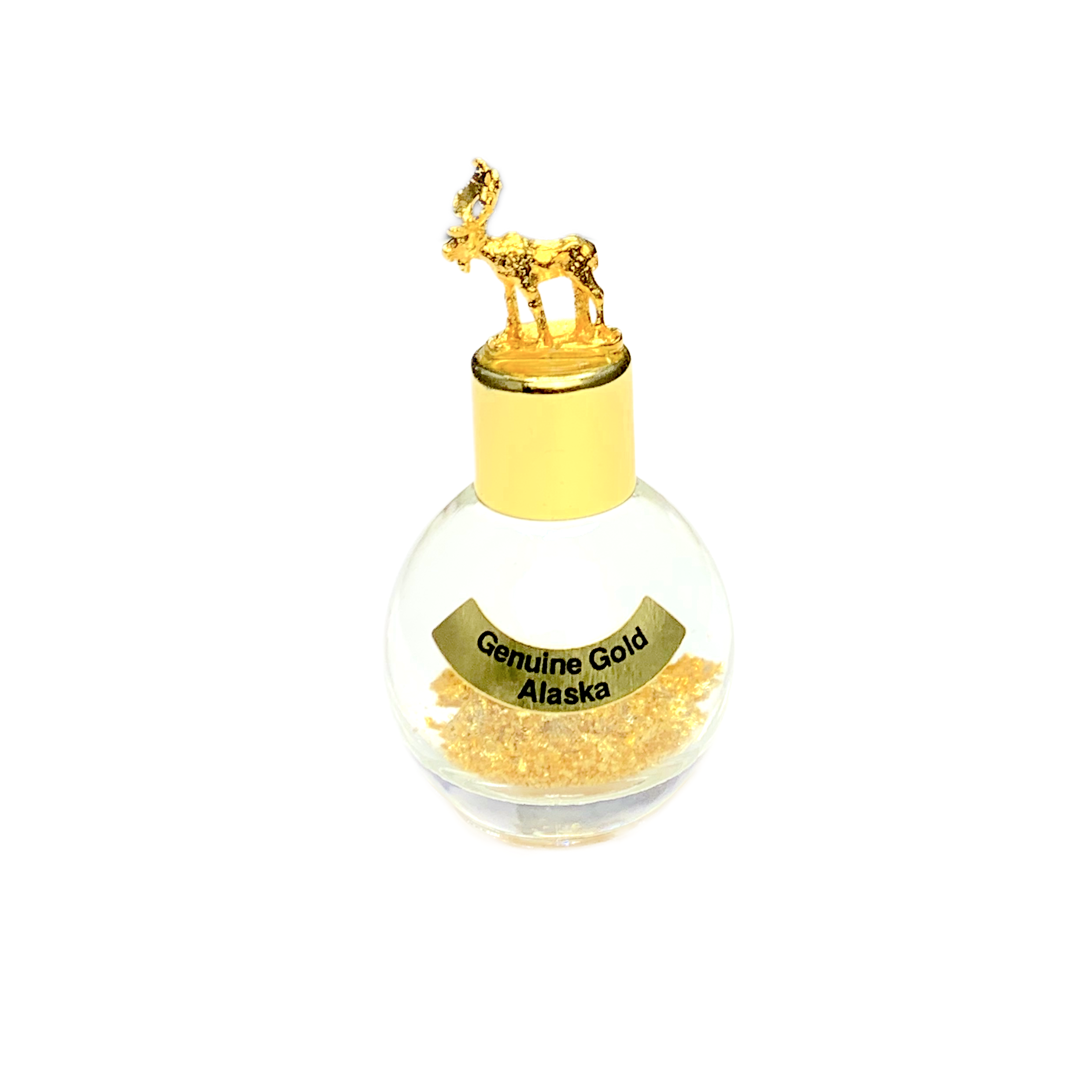 Alaska Gold Bottle with Moose