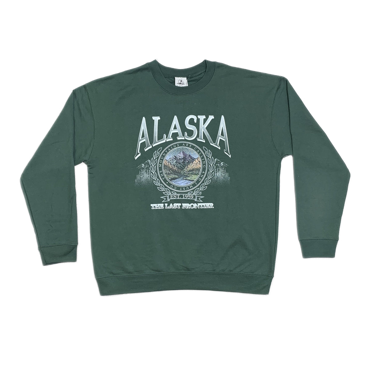 Caesar Mountain Alaska Mallard Crew Sweatshirt
