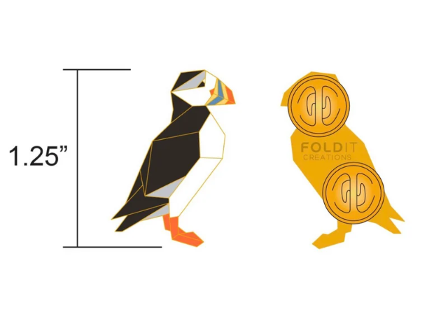 Puffin Enamel Pin