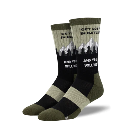 Get Lost in Nature Wool Socks