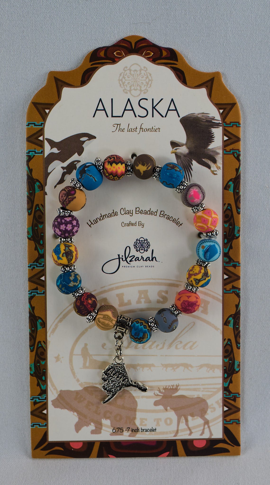 Alaska Handmade Clay Beaded Bracelet
