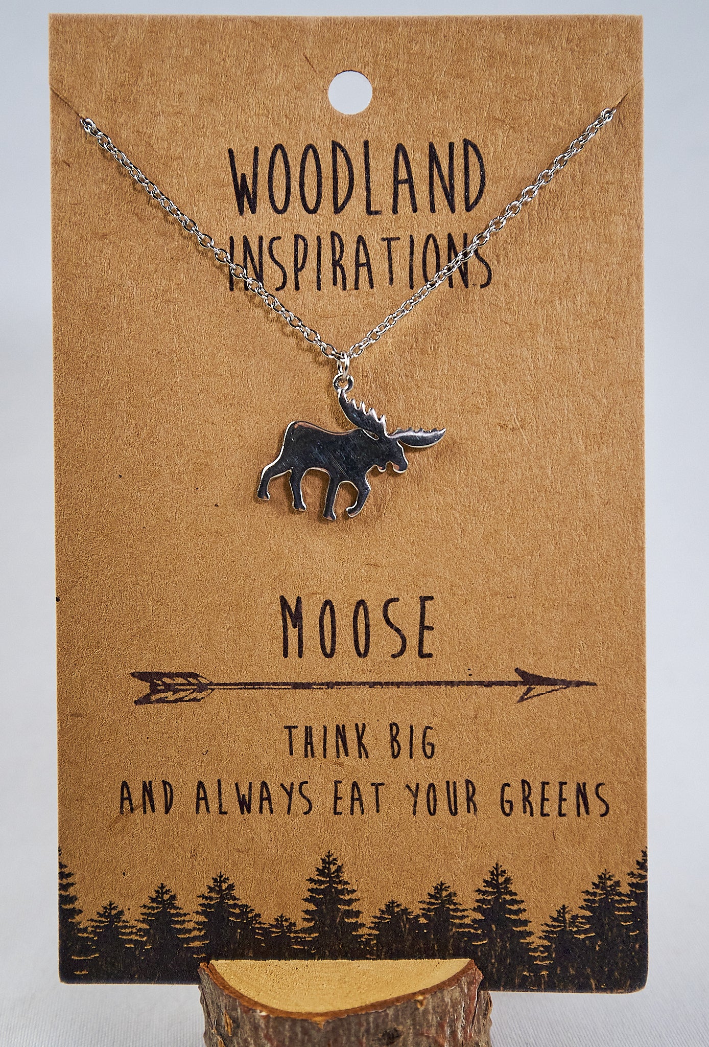 Moose Woodland Necklace