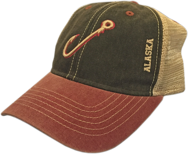 Fish Hook Trucker Baseball Hat