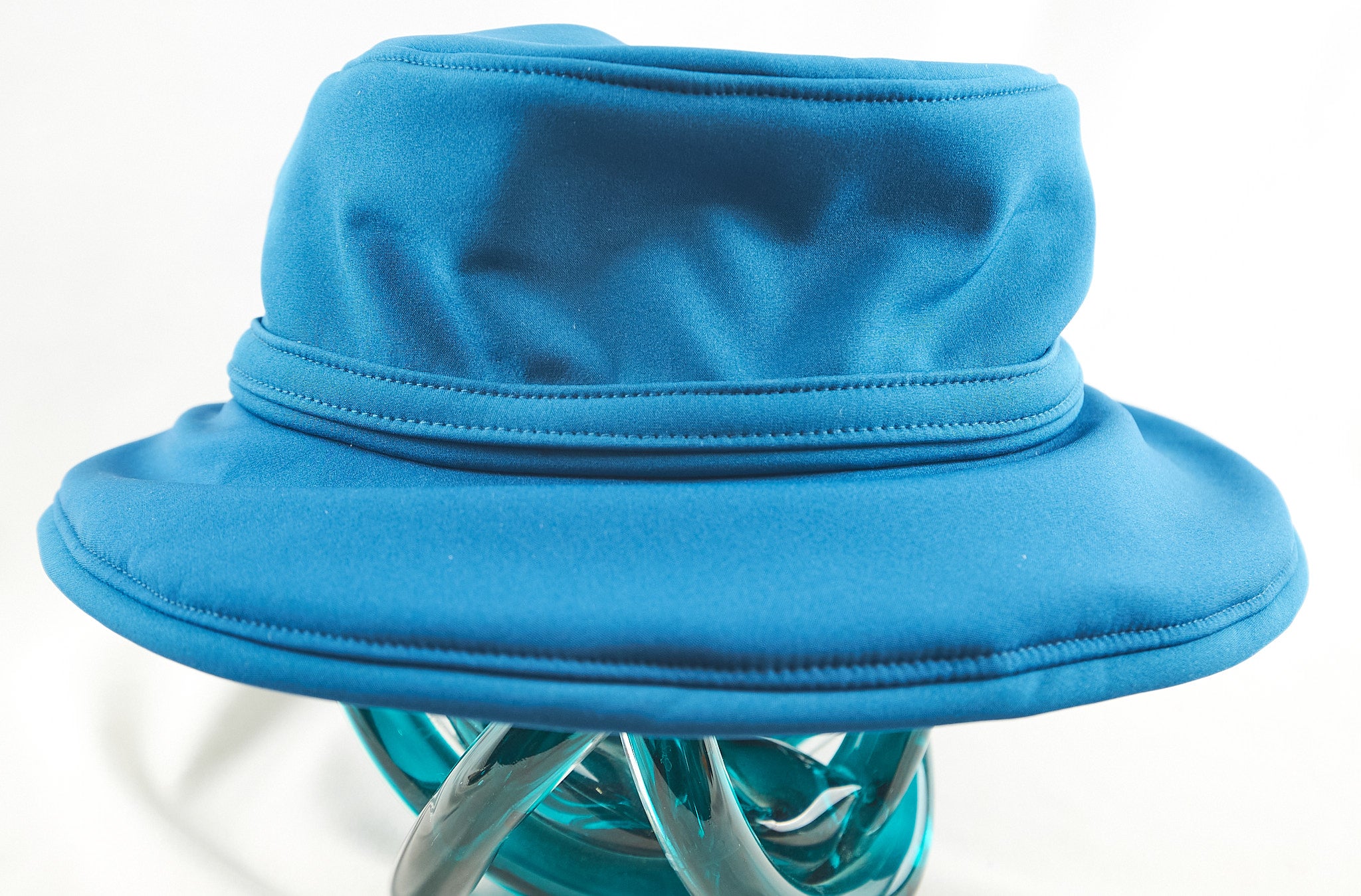 Moroccan Blue Fleeced Rain Walker Hat