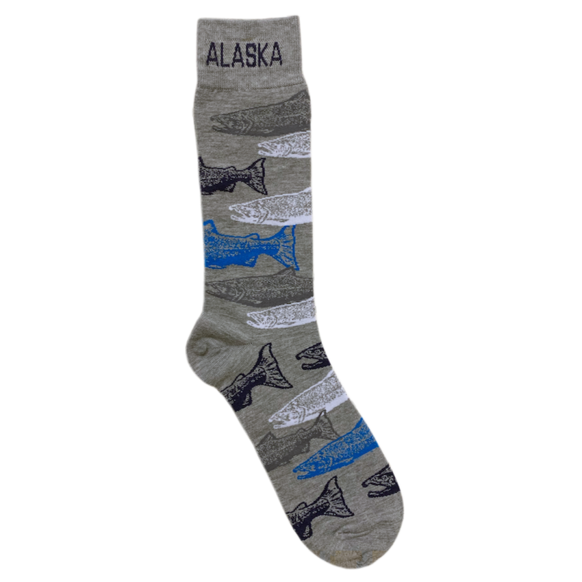 Salmon Alaska Socks