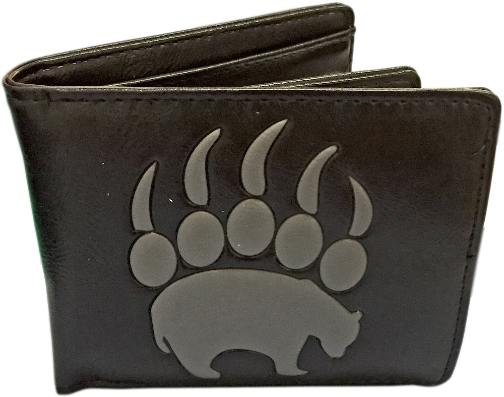 Bear Paw Tri Fold Totemic Wallet
