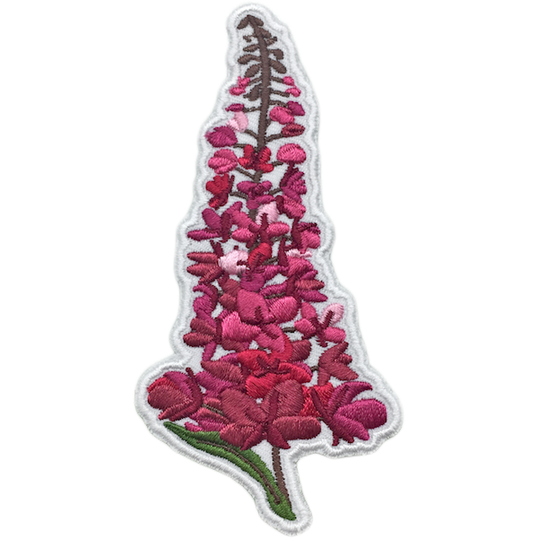 Fireweed Iron on Patch