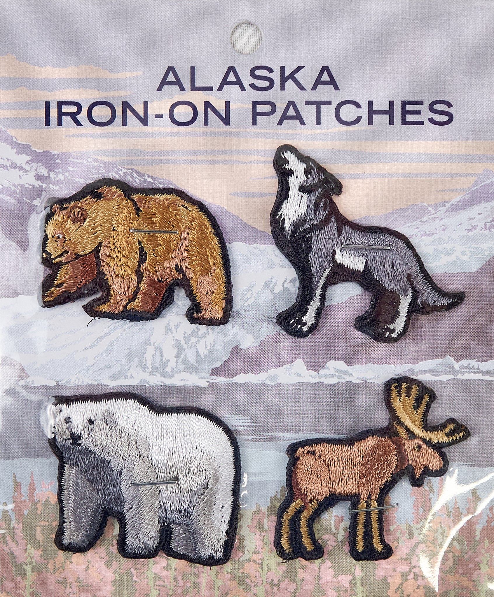 Alaska Wildlife Mini Patches