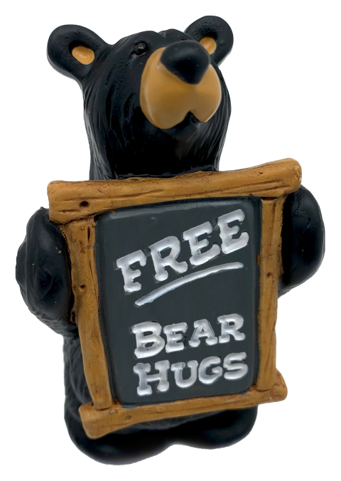 Free Bear Hugs Bearfoots Figurine 2.5x4.5"