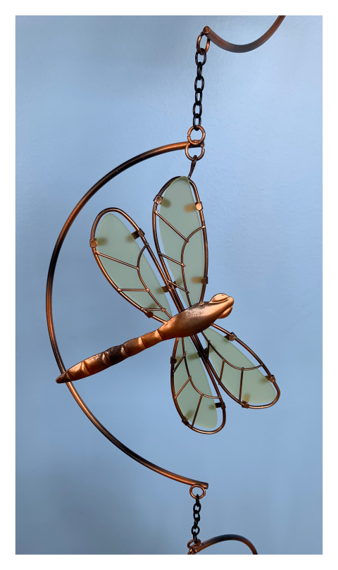 Dragonfly Glow in the Dark Dangler 40"