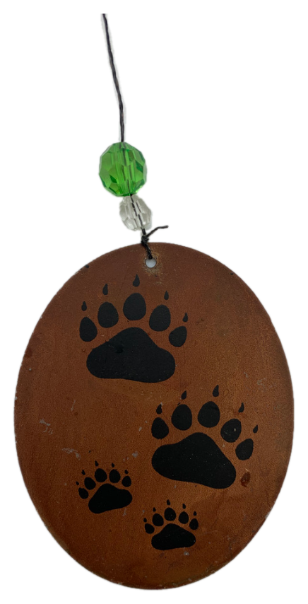 Bear and Cub Wind Chime 32"