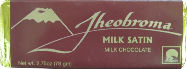 Milk Satin Theobroma Chocolate Bar