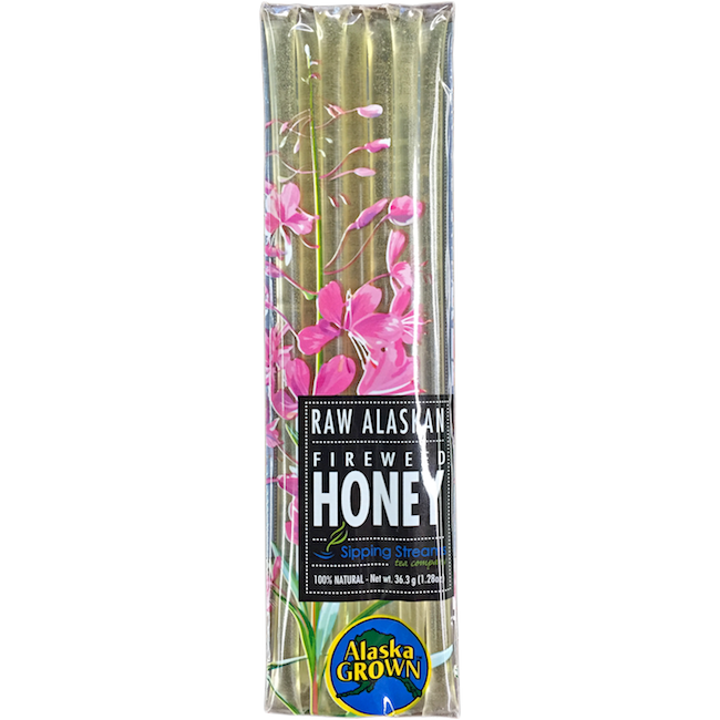 Fireweed Honey Straws 7-pack
