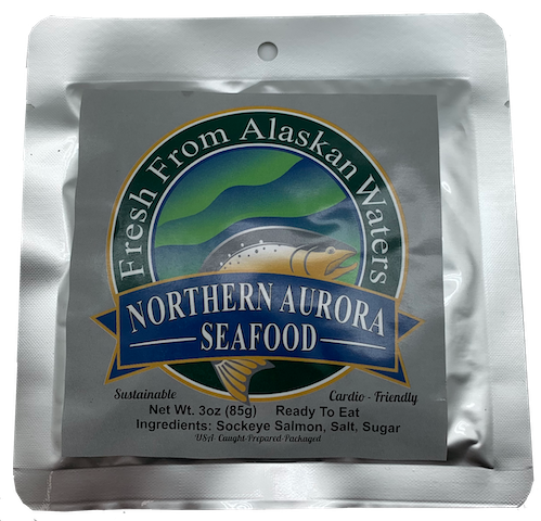 Smoked Sockeye Salmon Pouch 3 oz
