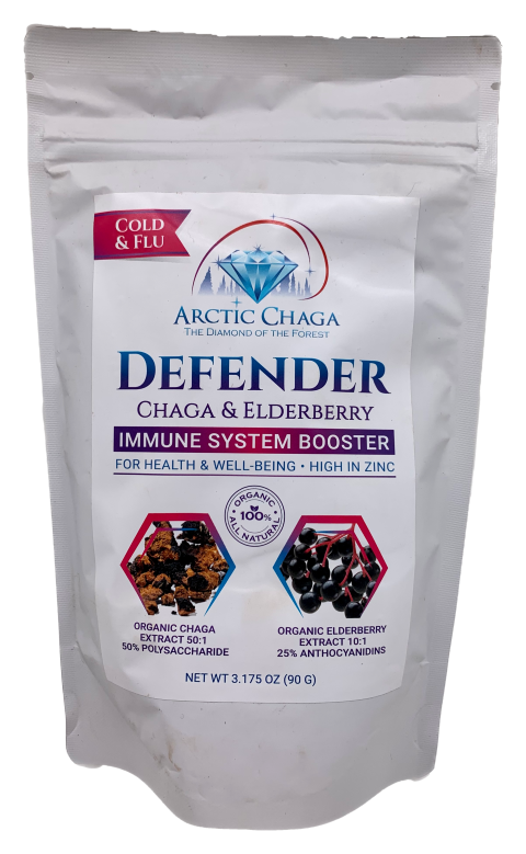 Defender Chaga and Elderberry 3.175 oz