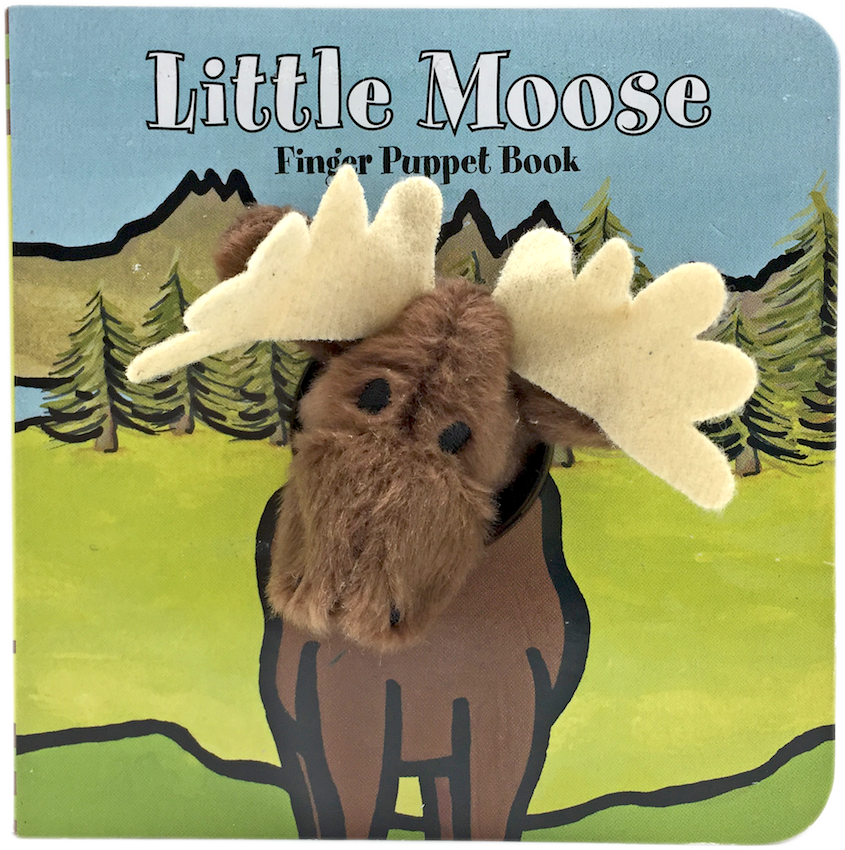 Little Moose Finger Puppet Book