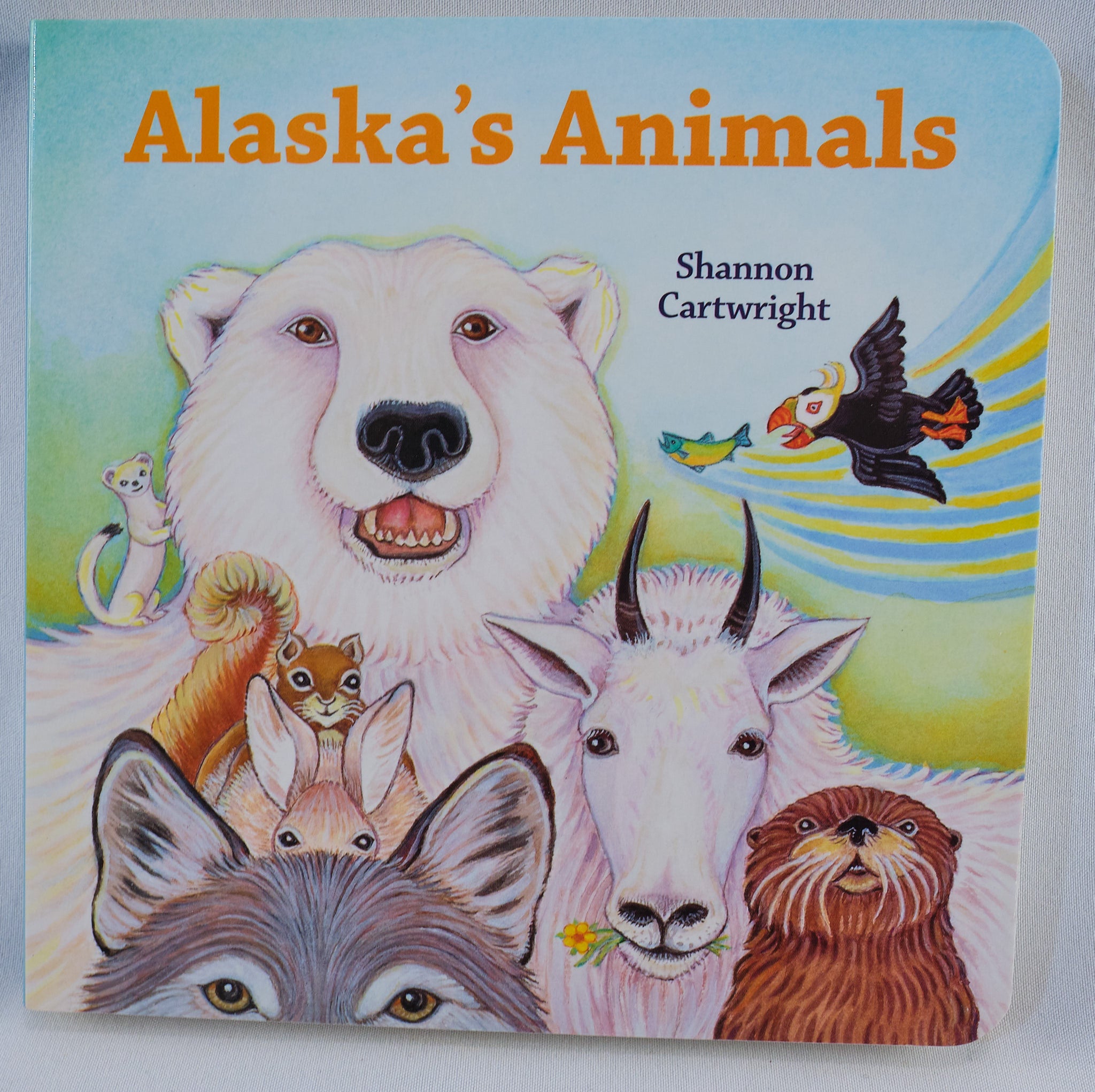 Alaska's Animals Board Book