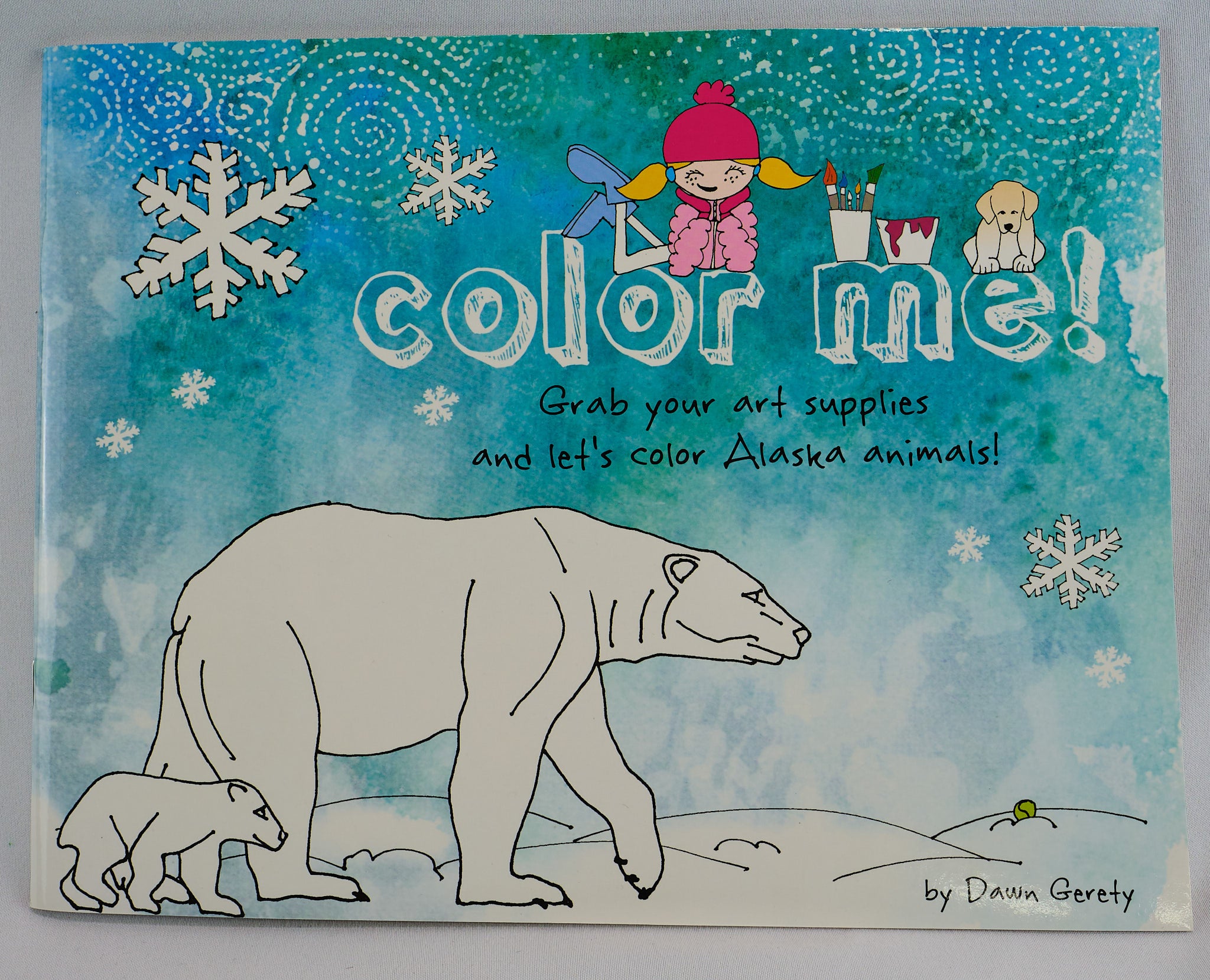 Alaska Animals Coloring Book by Dawn Gerety
