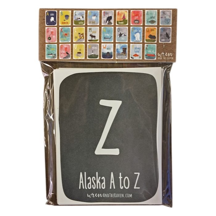 Alaska A to Z Alphabet Cards