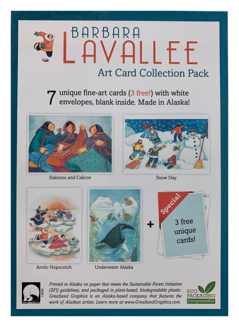 Barbara Lavallee Card Collection Pack of 7