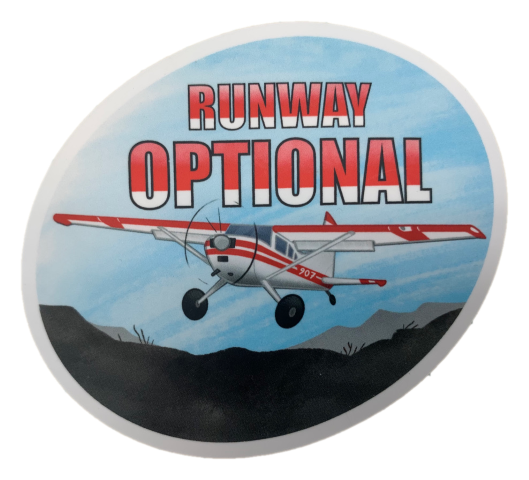 Runway Optional Float Plane Sticker