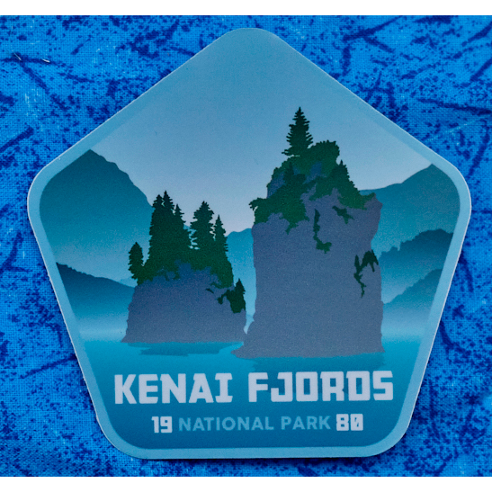 Kenai Fjords National Park Sticker