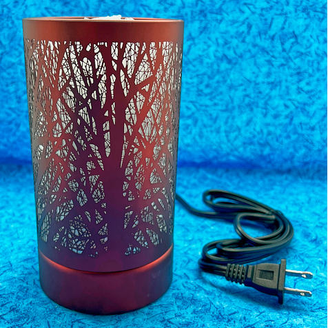 Copper Forest Sensor Lamp, Wax Melt Warmer, Scent Oil Warmer 3.75x3.75x7"