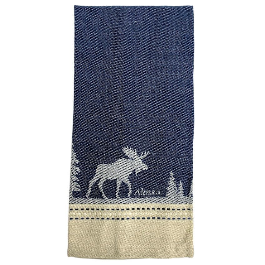 Moose Alaska Kitchen Towel