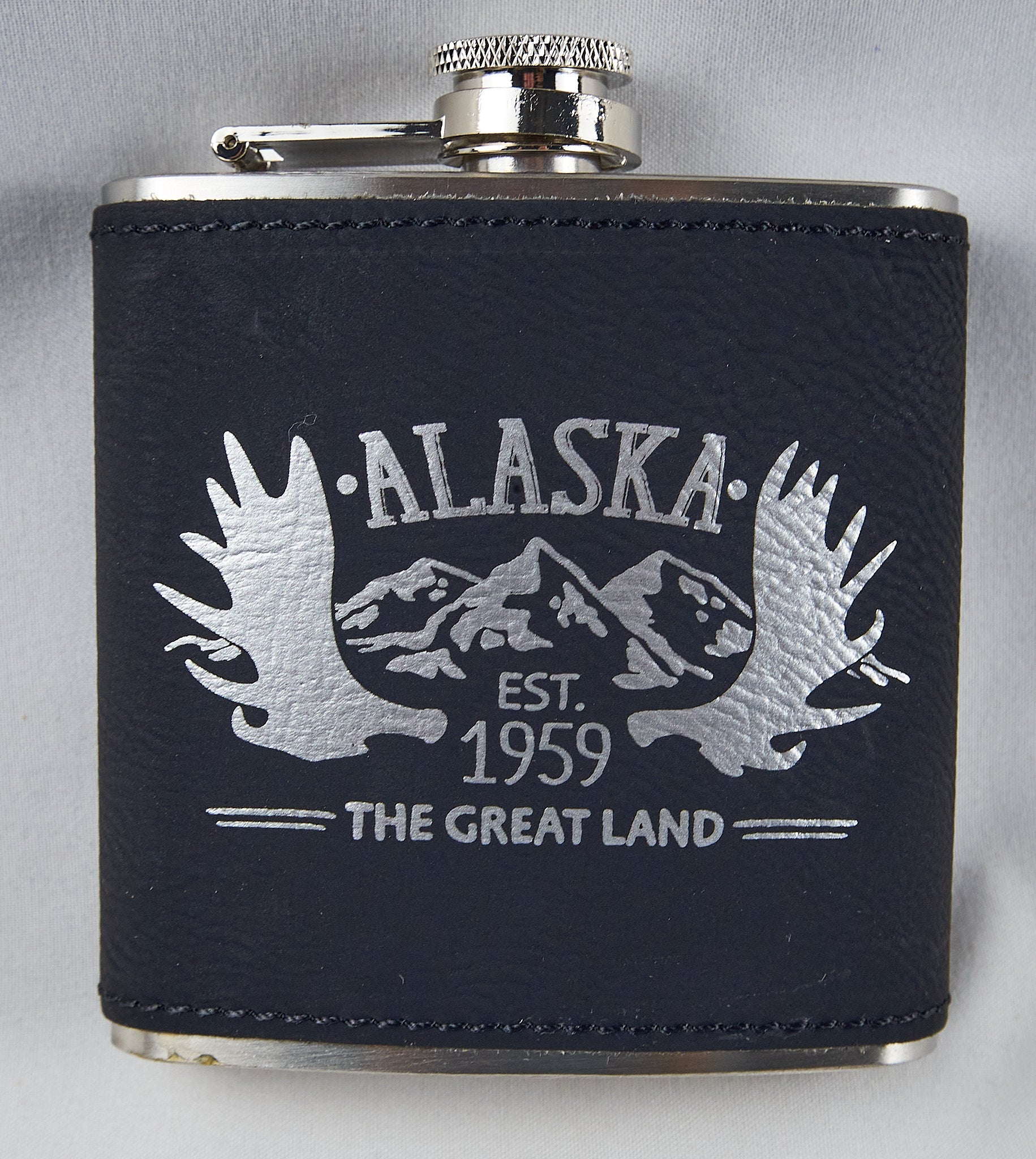 Alaska The Great Land Flask
