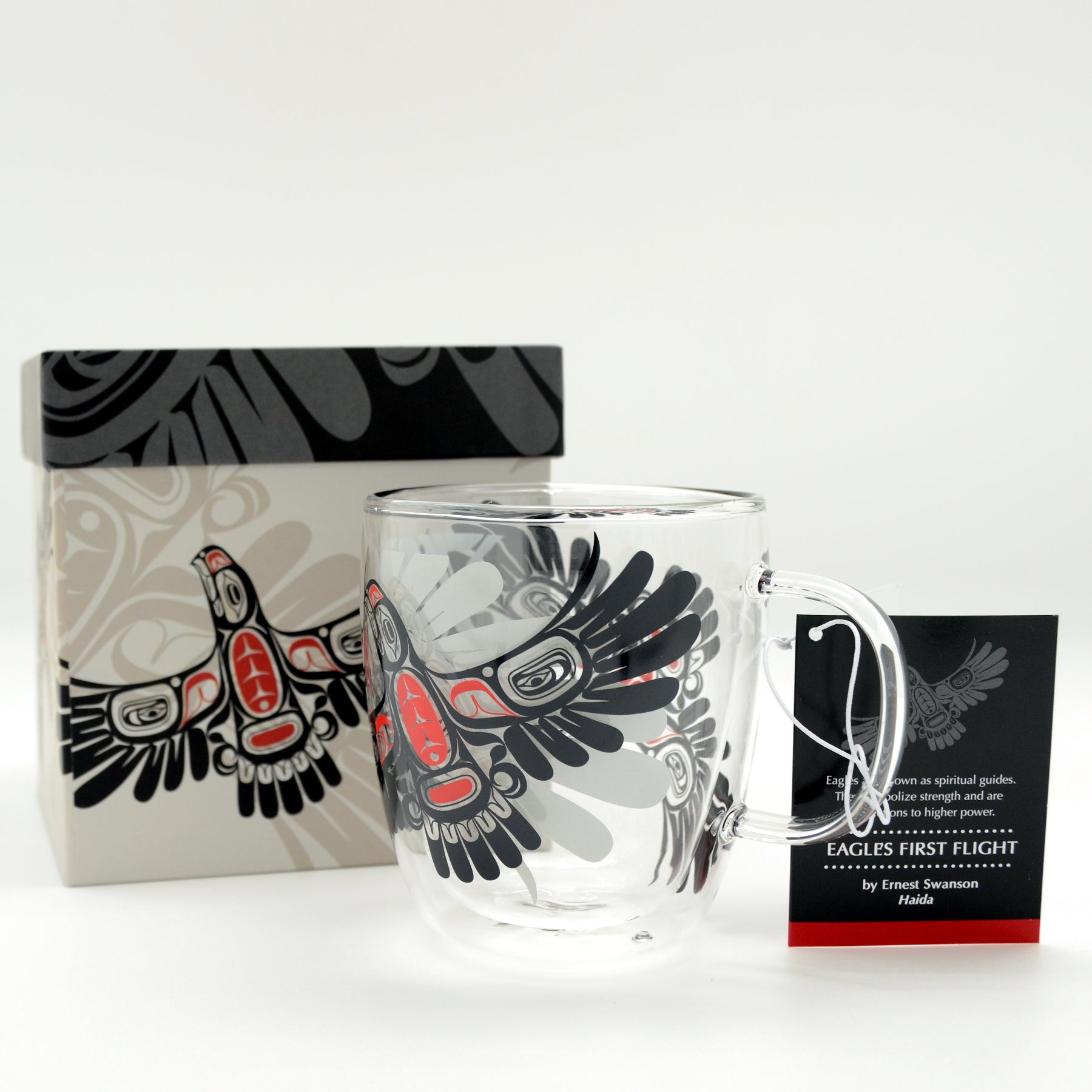 Totemic Eagle Flight Double Walled Mug 12 oz