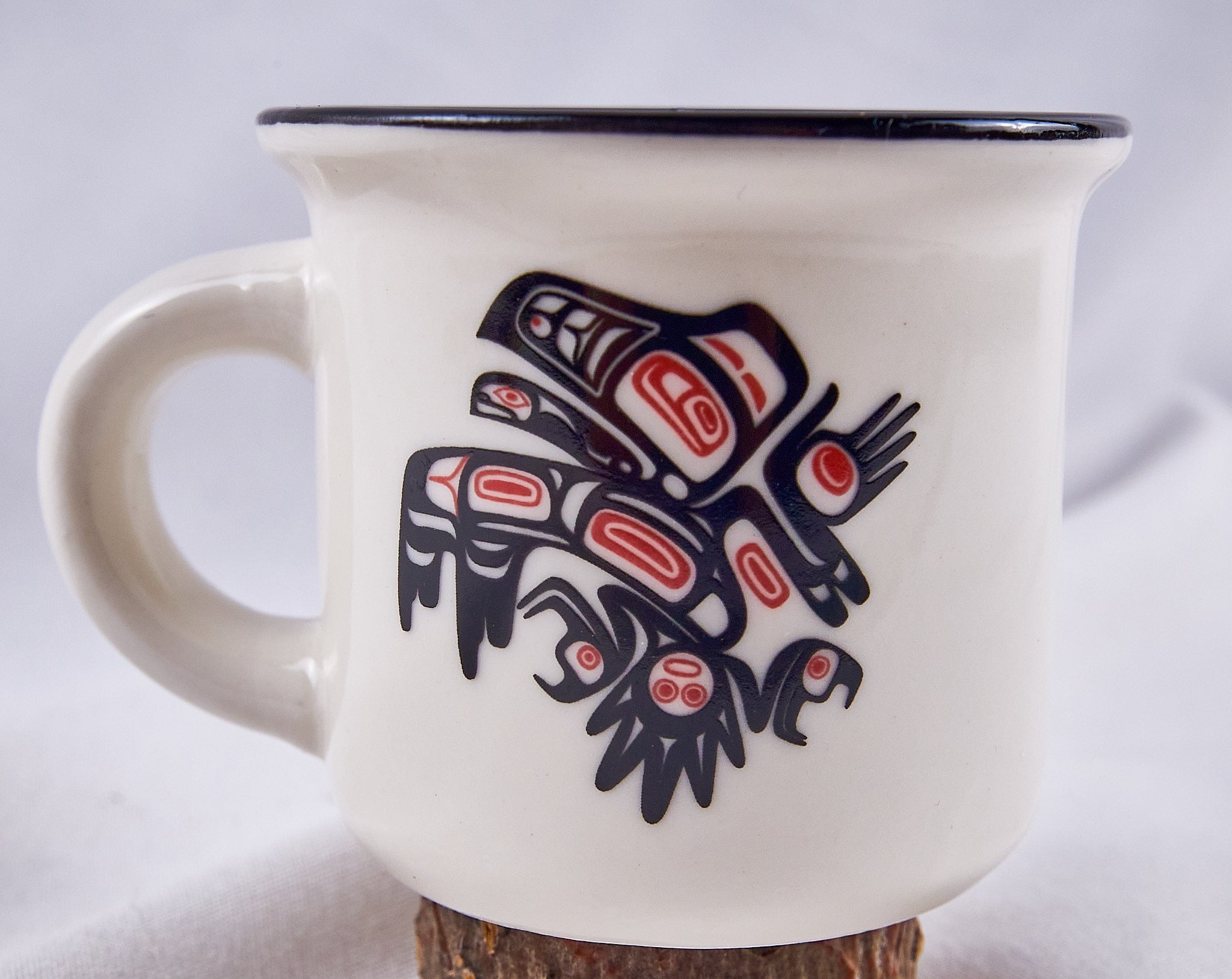 Running Raven Totemic Mini Mug 3 oz