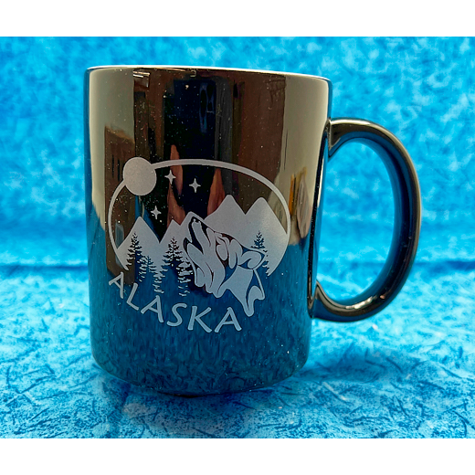 Howling Wolf Alaska Color Changing Mug