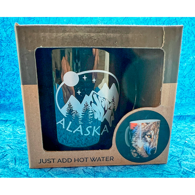 Howling Wolf Alaska Color Changing Mug