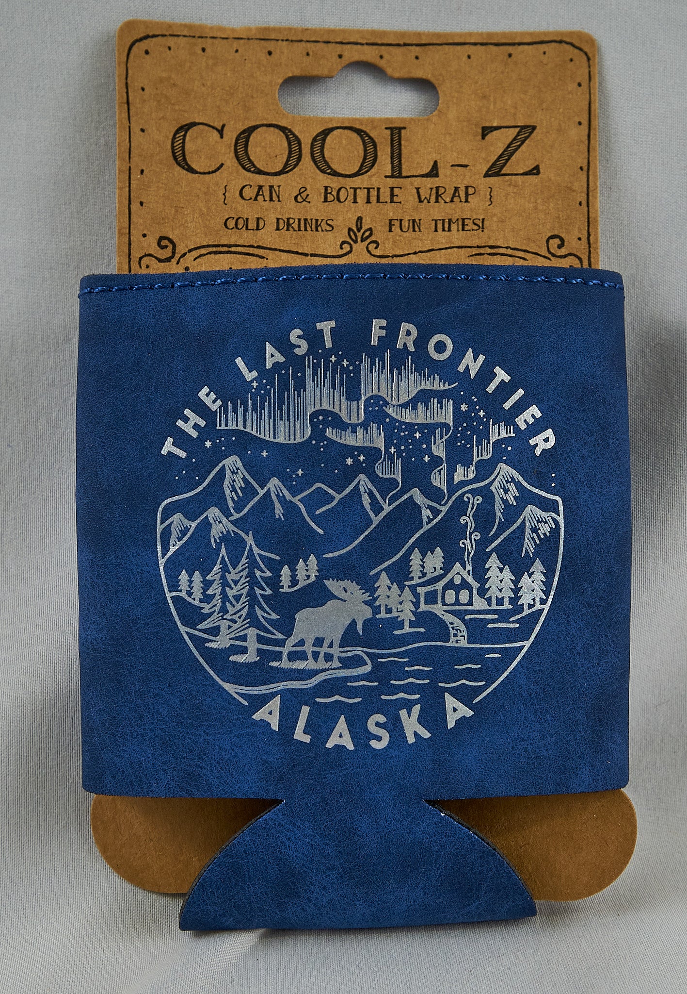 The Last Frontier Alaska Can Koozie