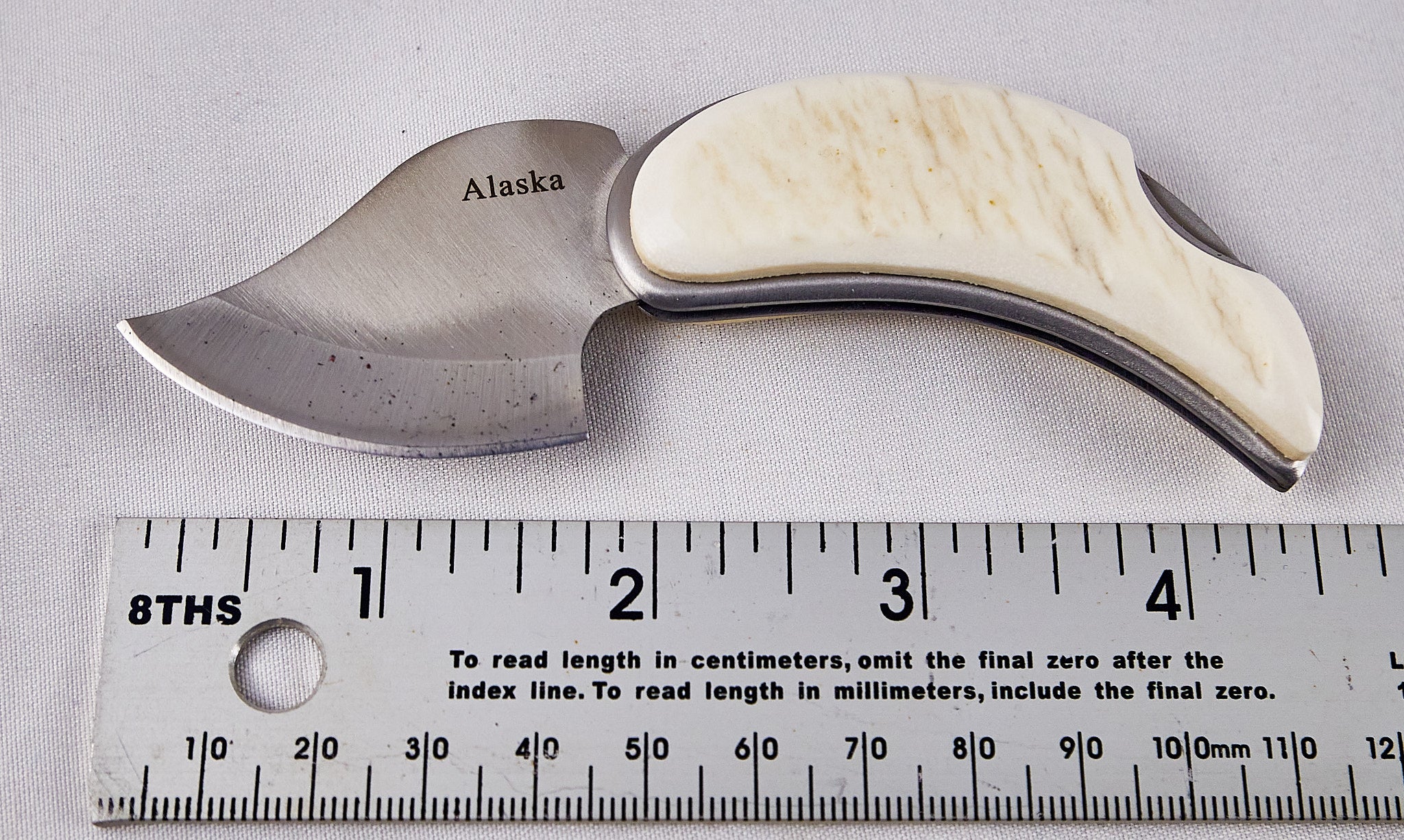 Moose Antler Alaska Pocket Ulu