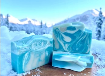 Alaska Glacier Slice Soap Bar 5 oz