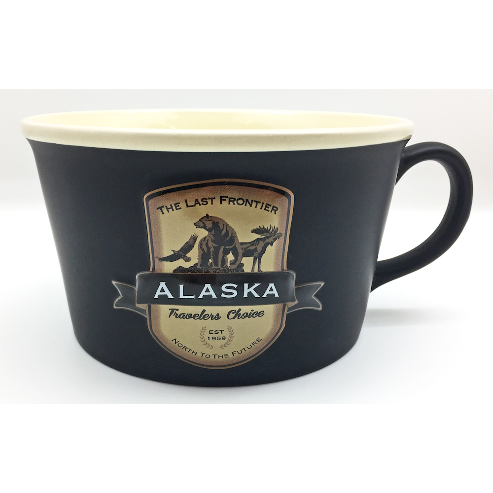 Alaska Emblem Soup Bowl