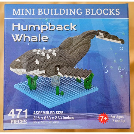 Humpback Whale Mini Building Blocks