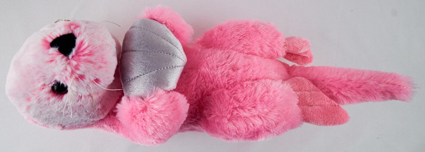 Pink Sea Otter Plush 13"