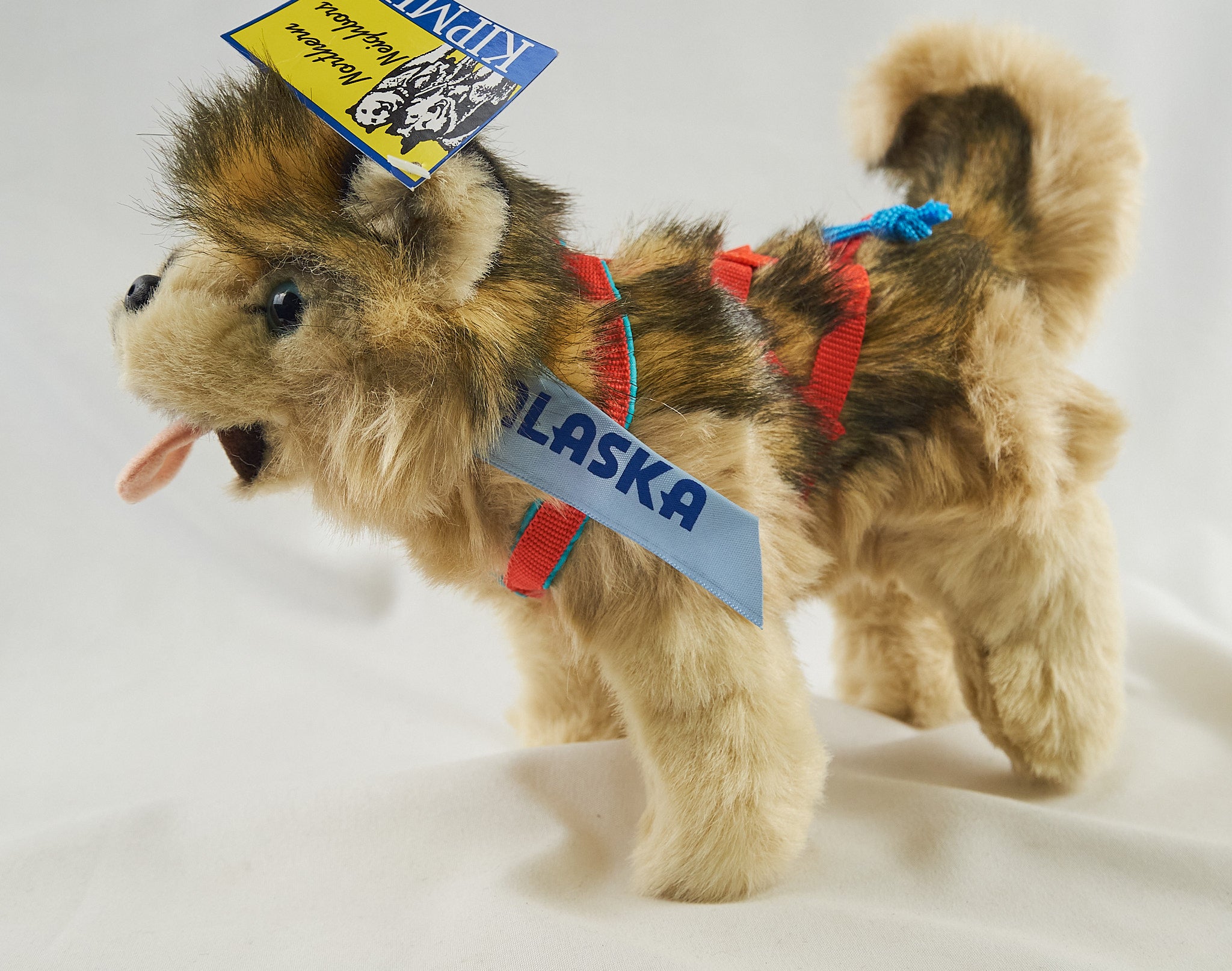 Standing Husky in Harness Plush 9"