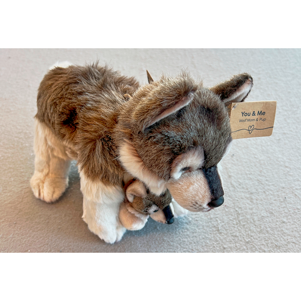 Wolf and Pup Plush