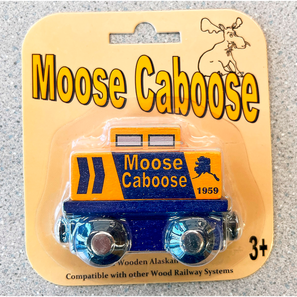 Moose Caboose Alaska Wooden Train