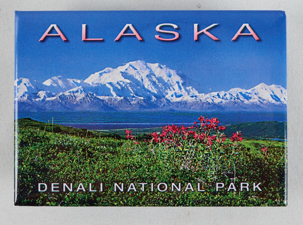 Denali Fireweed Magnet