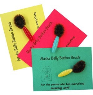 Alaska Belly Button Brush Gag-Gift