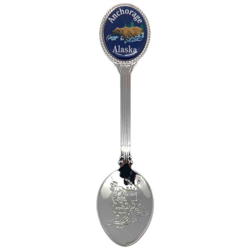 Anchorage Alaska Bear Collector Spoon