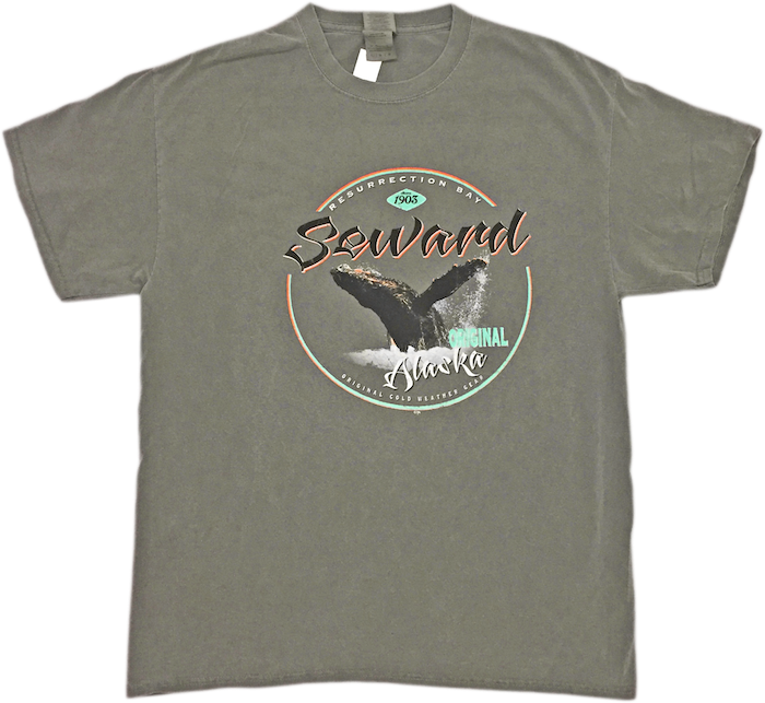 Conquest Whale Seward Alaska T-shirt