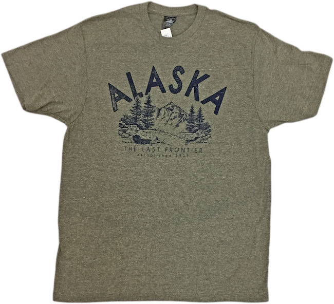 Mountain Pencil Alaska T-shirt