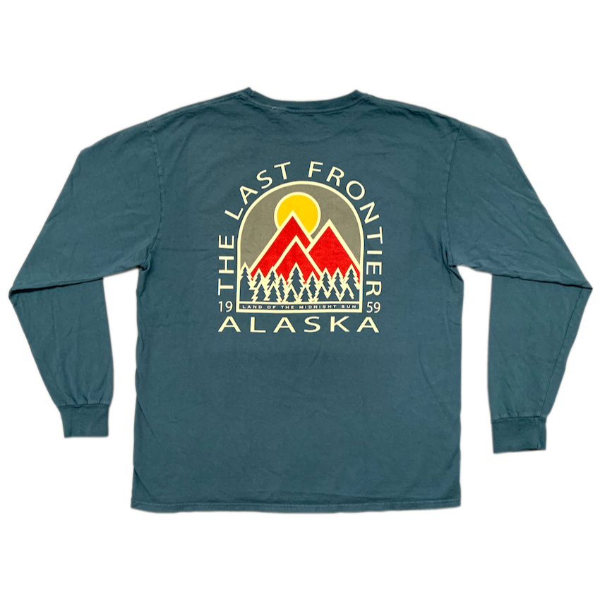 Last Frontier Mountains Alaska T-shirt