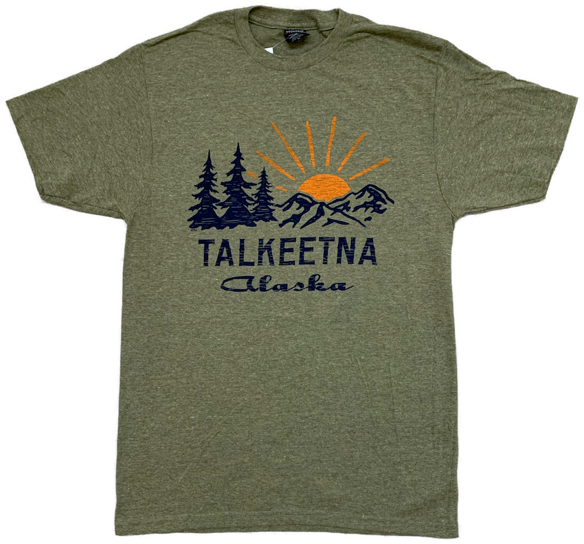 Gleaming Mountain Talkeetna Alaska T-shirt