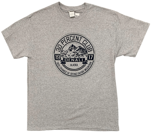 30 Percent Club Denali Alaska T-shirt
